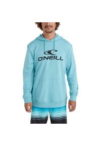 Bluza Z Kapturem Męska O'Neill Logo. Typ kołnierza: kaptur. Kolor: niebieski. Materiał: materiał