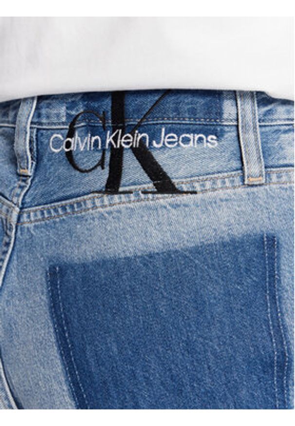 Calvin Klein Jeans Jeansy J20J220195 Niebieski Regular Fit. Kolor: niebieski