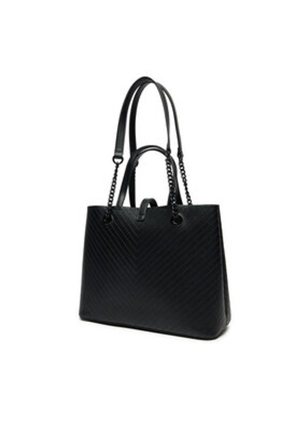 Aldo Torebka Iloronnx 13824305 Czarny. Kolor: czarny. Materiał: skórzane