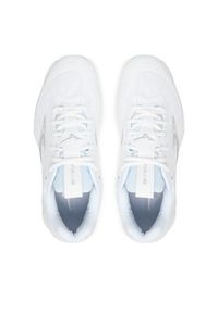 Mizuno Buty halowe Wave Stealth 6 X1GB2430 Biały. Kolor: biały. Materiał: skóra. Model: Mizuno Wave #6