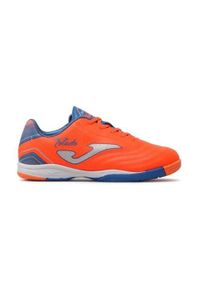 Buty piłkarskie dla dzieci Joma BUTYJOMATOLEDOJR2308ORANGEROYALINDOOR. Kolor: wielokolorowy. Materiał: syntetyk, materiał. Szerokość cholewki: normalna. Sport: piłka nożna #2