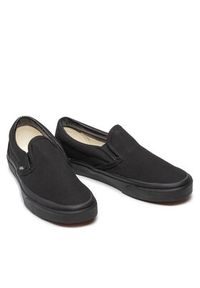 Vans Tenisówki Classic Slip-On VN-0EYEBKA Czarny. Zapięcie: bez zapięcia. Kolor: czarny. Materiał: materiał