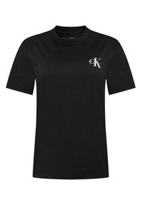 Calvin Klein Jeans Komplet 2 t-shirtów LV047C905G Czarny Regular Fit. Kolor: czarny. Materiał: bawełna #3