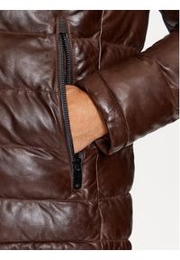 Milestone Kurtka skórzana Callisto 331019 60300 Brązowy Regular Fit. Kolor: brązowy. Materiał: skóra #8