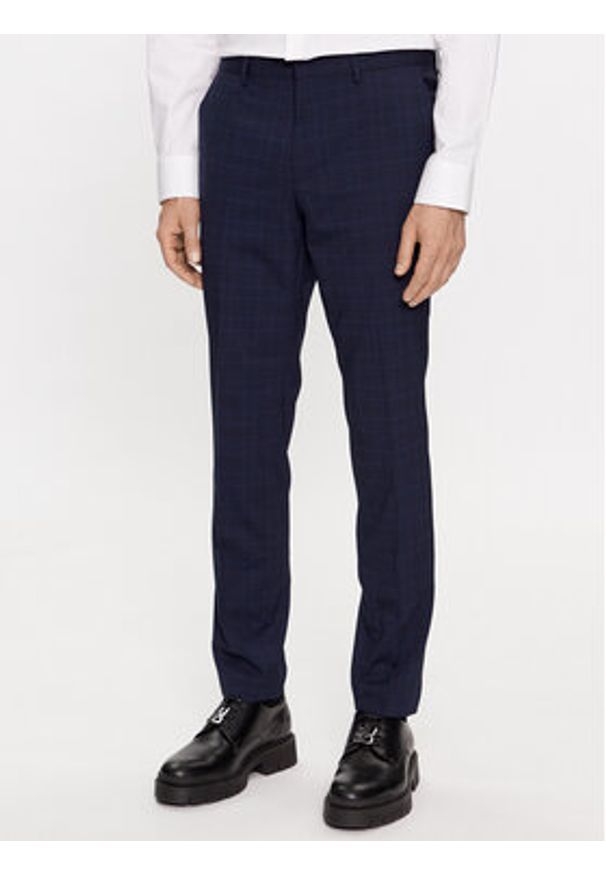 Hugo Garnitur Arti/Hesten232X 50496660 Granatowy Extra Slim Fit. Kolor: niebieski. Materiał: syntetyk