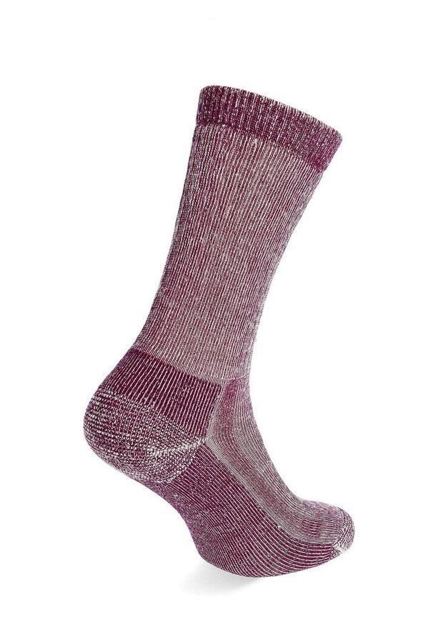 Skarpety turystyczne damskie Smartwool Classic Hike Full Cushion Crew. Kolor: czerwony