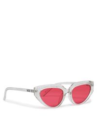 Vans Okulary przeciwsłoneczne Shelby Sunglasses VN000GN0WHT1 Biały. Kolor: biały