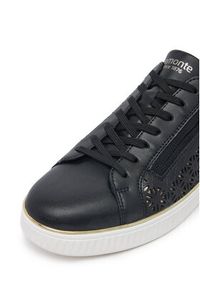 Remonte Sneakersy D2E03-03 Czarny. Kolor: czarny. Materiał: materiał, syntetyk #3