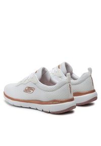 skechers - Skechers Sneakersy First Insight 13070/WTRG Biały. Kolor: biały. Materiał: materiał #5