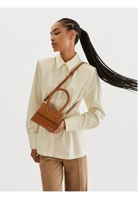 JACQUEMUS Torebka Le Chiquito Moyen 213BA002-3072 Brązowy. Kolor: brązowy. Materiał: skórzane #8