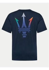 North Sails T-Shirt 453024 Granatowy Regular Fit. Kolor: niebieski. Materiał: bawełna