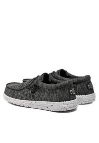 Hey dude - Hey Dude Mokasyny Wally Sport Knit 40536-066 Czarny. Kolor: czarny. Materiał: materiał. Styl: sportowy #3