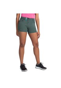 Szorty damskie Kilpi BREE-W. Kolor: zielony. Materiał: nylon. Sezon: lato. Sport: turystyka piesza #1