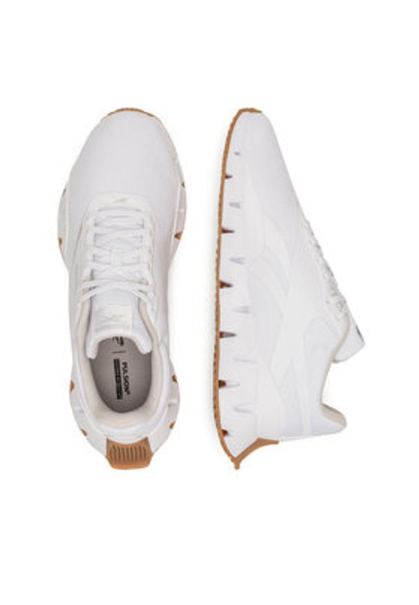 Reebok Sneakersy ZIG DYNAMICA STR 100220468 Biały. Kolor: biały. Materiał: materiał