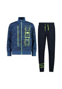 Dziecięcy dres CMP. Okazja: na uczelnię. Kolor: niebieski. Materiał: dresówka #1