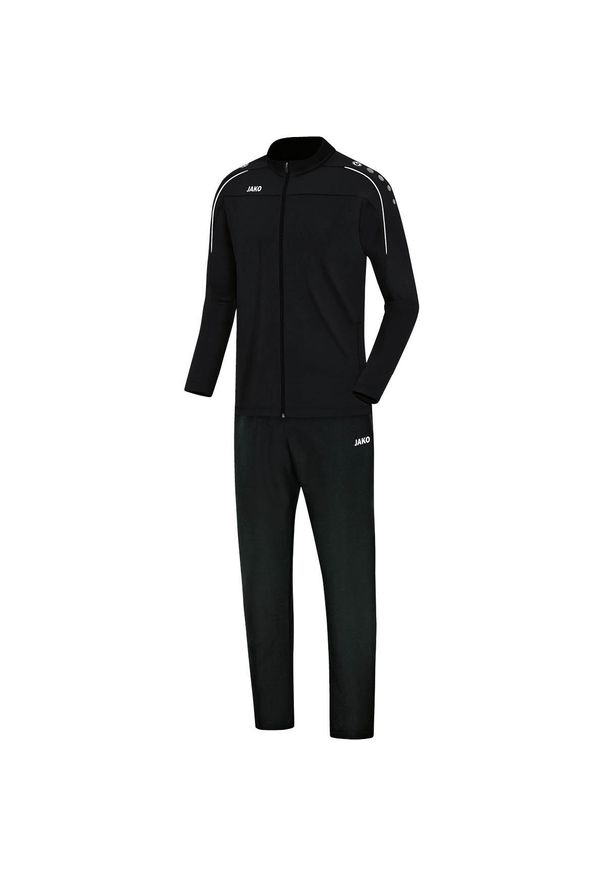 Dres Jako loisir Classico. Kolor: czarny. Materiał: dresówka. Sport: piłka nożna