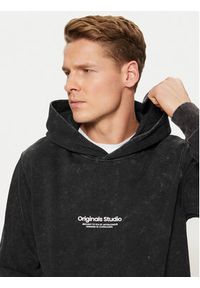 Jack & Jones - Jack&Jones Bluza Vesterbro 12267037 Czarny Relaxed Fit. Kolor: czarny. Materiał: bawełna #5