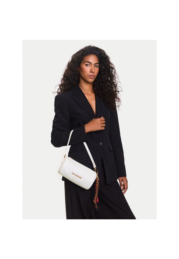 Love Moschino - Torebka LOVE MOSCHINO. Kolor: biały