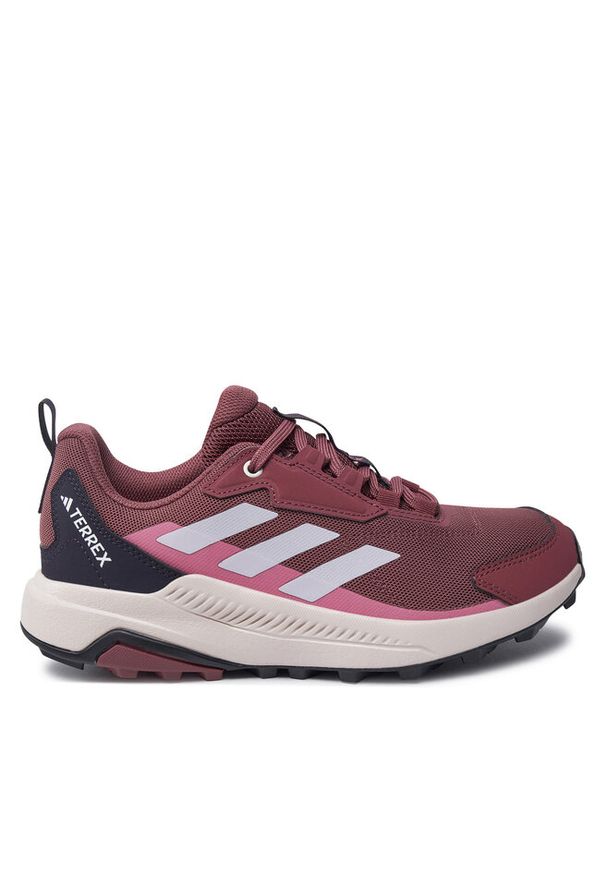 Adidas - Trekkingi adidas. Kolor: czerwony. Model: Adidas Terrex. Sport: turystyka piesza