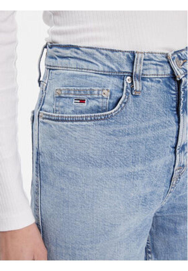 Tommy Jeans Jeansy Claire Hgh Wd Ah5117 DW0DW17282 Niebieski Slim Fit. Kolor: niebieski