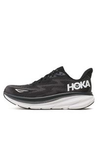 HOKA - Hoka Buty do biegania Clifton 9 1132210 Czarny. Kolor: czarny. Materiał: materiał, mesh #5