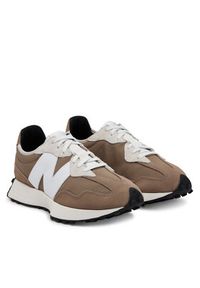 New Balance Sneakersy U327SBC Brązowy. Kolor: brązowy. Materiał: skóra, zamsz #4