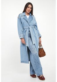 Liu Jo - Jeansy damskie z kryształkami LIU JO #1