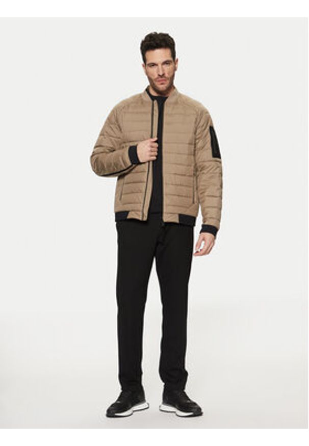 BOSS Kurtka bomber 50529693 Zielony. Kolor: zielony. Materiał: syntetyk