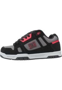DC Shoes - Buty DC STAG Czarny. Kolor: czarny. Materiał: tkanina, skóra, syntetyk #2