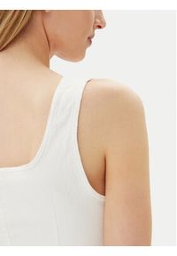 Vero Moda Top Wild Alinia 10323777 Biały Slim Fit. Kolor: biały. Materiał: bawełna #3