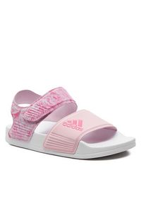 Adidas - adidas Sandały adilette Sandals ID2624 Różowy. Kolor: różowy #5