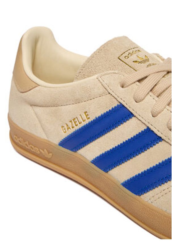 Adidas - adidas Sneakersy Gazelle Indoor IH9660 Beżowy. Kolor: beżowy. Materiał: skóra, zamsz. Model: Adidas Gazelle