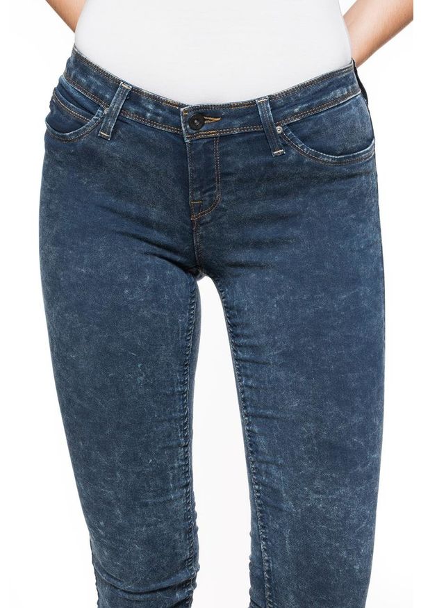 Lee - SPODNIE DAMSKIE LEE TOXEY MARBLE BLUE L527AQAS. Stan: obniżony