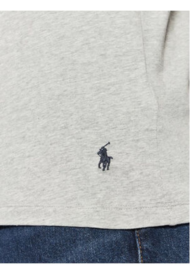Polo Ralph Lauren Komplet 2 t-shirtów 714835960003 Szary Slim Fit. Typ kołnierza: polo. Kolor: szary. Materiał: bawełna