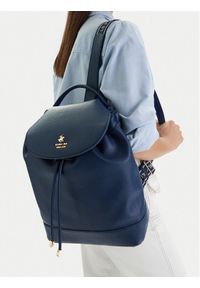 Beverly Hills Polo Club Plecak CEO-BHPC-C-017-09 Granatowy. Kolor: niebieski. Materiał: materiał #1