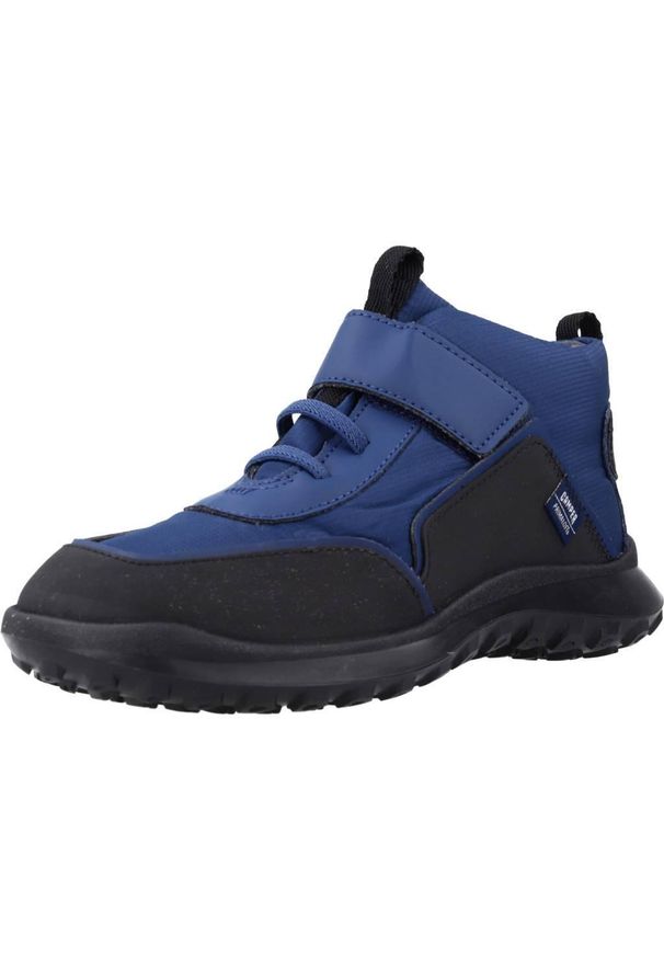Camper - Buty CAMPER CRCLR Niebieski. Kolor: niebieski. Materiał: tkanina, skóra. Sport: turystyka piesza