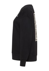 Mustang Bluza Burley 1016772 Czarny Oversize. Kolor: czarny. Materiał: bawełna #8