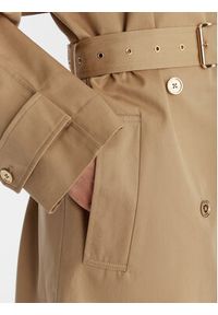 MICHAEL Michael Kors Trencz MR620FLKQH Beżowy Oversize. Kolor: beżowy. Materiał: bawełna #5