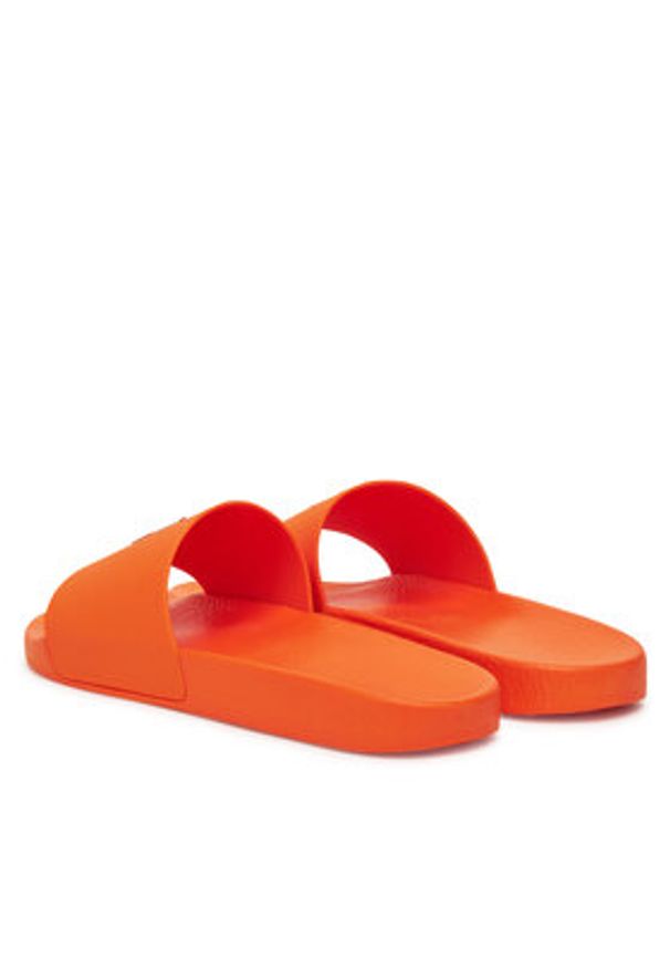 Polo Ralph Lauren Klapki Signature Pony 809965075002 Pomarańczowy. Kolor: pomarańczowy. Materiał: syntetyk