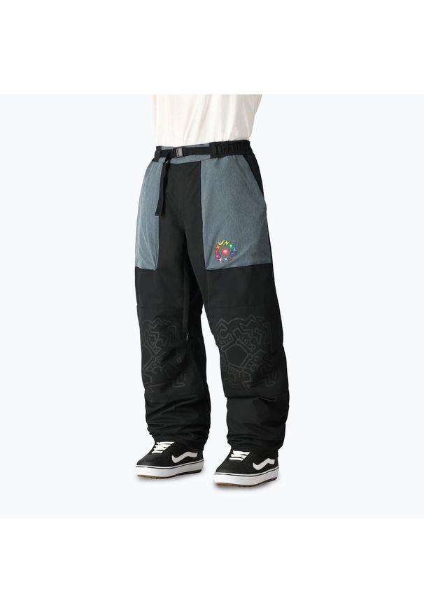 GEOLOGIC - Spodnie snowboardowe męskie 686 Ghost. Kolor: czarny. Sezon: zima. Sport: snowboard