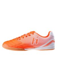 Huari - Buty Do Piłki Nożnej Halowej Dla Dzieci/dzieci Tacuari. Kolor: pomarańczowy, biały, wielokolorowy. Sport: piłka nożna #2