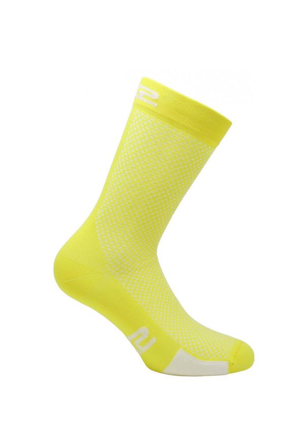 SIXS - Skarpety rowerowe P200. Kolor: żółty, biały, wielokolorowy. Materiał: tkanina. Sport: kolarstwo