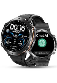 SMARTWATCH męski Rubicon RNCF40 black/black SIL PROF. Rodzaj zegarka: smartwatch