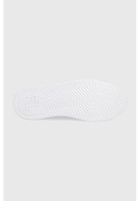 Lauren Ralph Lauren buty skórzane ANGELINE II kolor biały. Nosek buta: okrągły. Zapięcie: sznurówki. Kolor: biały. Materiał: skóra #4