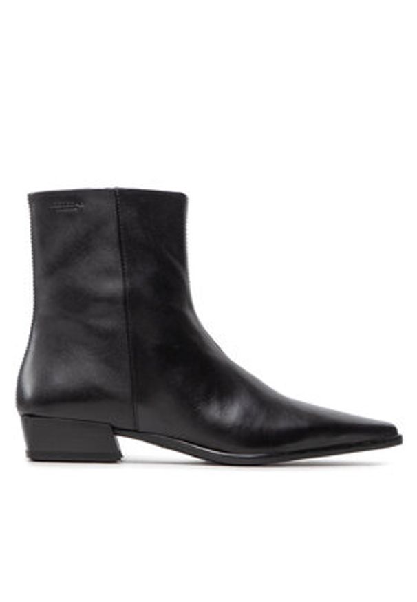 Vagabond Shoemakers Botki Nella 5416-001-20 Czarny. Kolor: czarny. Materiał: skóra