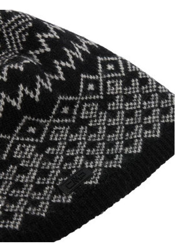 CMP Czapka 5505687 Czarny. Kolor: czarny. Materiał: wełna