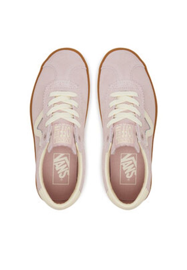 Vans Tenisówki Sport Low VN000CQRO3N1 Różowy. Kolor: różowy. Materiał: skóra, zamsz. Styl: sportowy