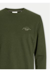Jack & Jones - Jack&Jones Bluza Ferris 12256837 Zielony Standard Fit. Kolor: zielony. Materiał: bawełna, syntetyk