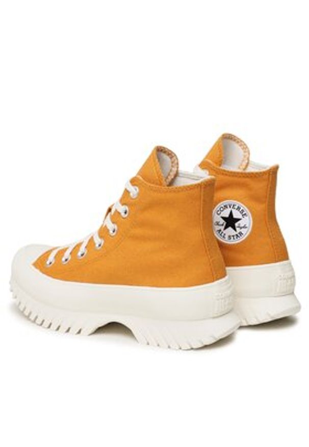 Converse Trampki Chuck Taylor All Star Lugged 2.0 Hi A06022C Żółty. Kolor: żółty. Materiał: materiał