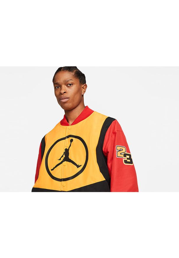 Nike - Kurtka męska nike air jordan sport dna jacket chile red. Kolor: czerwony. Sport: bieganie